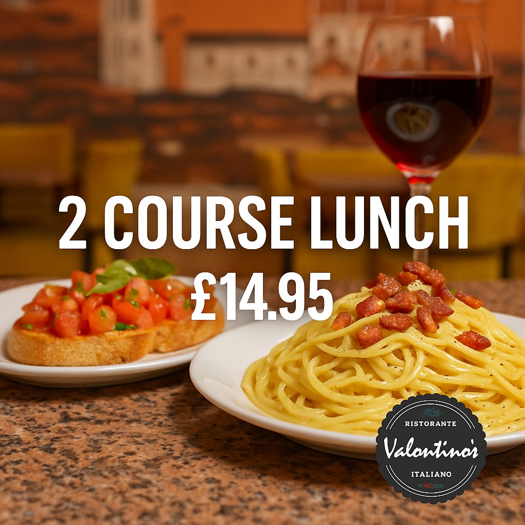 lunch at valentinos wakefield