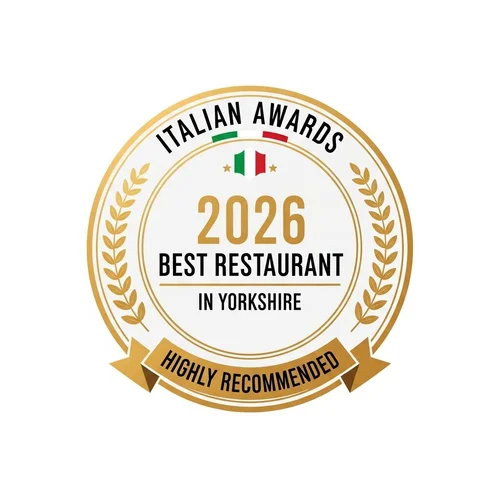 UK Italian Awards 2026 — Best Restaurant in Yorkshire, Highly Recommended