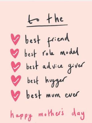 Wishing you a joyful and heartfelt Mother's Day!