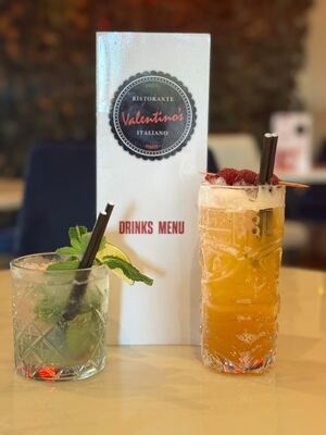 Cocktails on the terrace